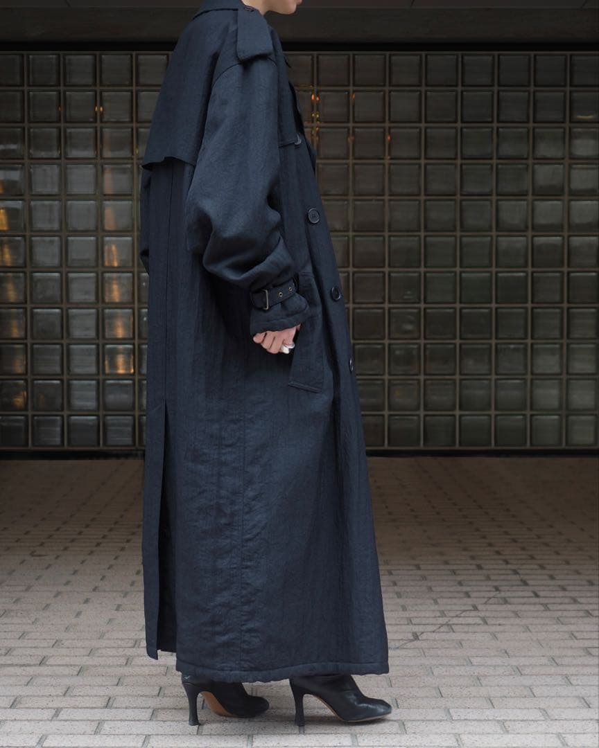 1980s giorgio armani ロングコート ジョルジオアルマーニ