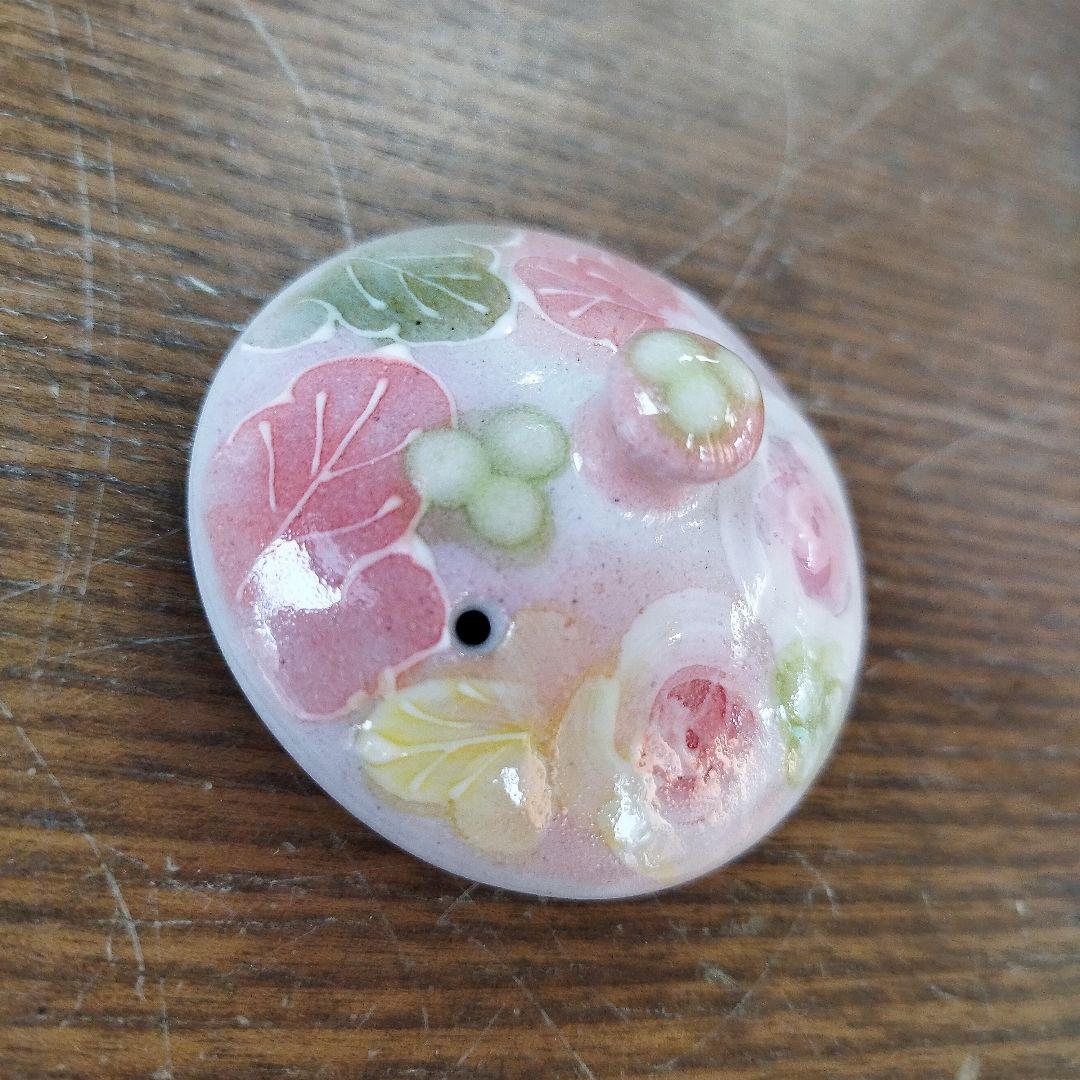【値下げ中】工房ゆずりは　釉彩ローズ　プチポット　記念品　プレゼント
