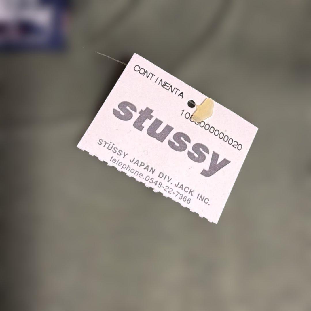 stussy オリーブ色 車デザイン Tシャツ