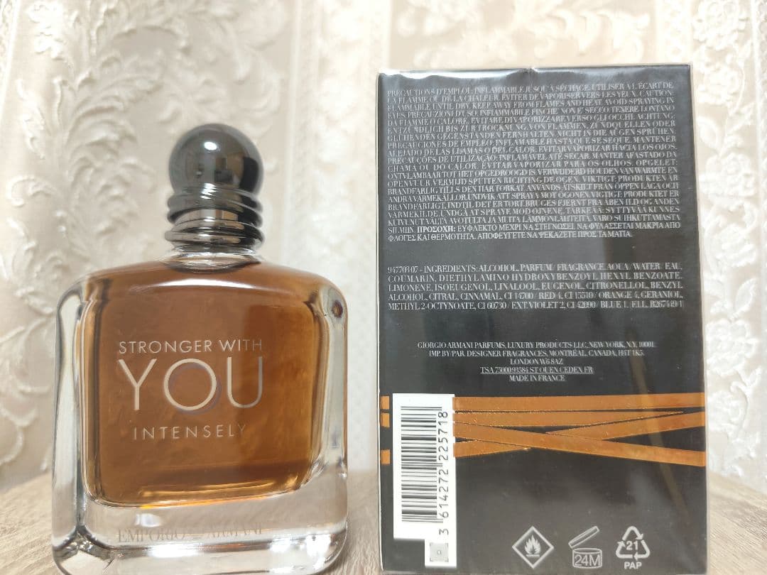 香水(男性用) EMPORIOARMANI STRONGERWITHYOUINTENSELY