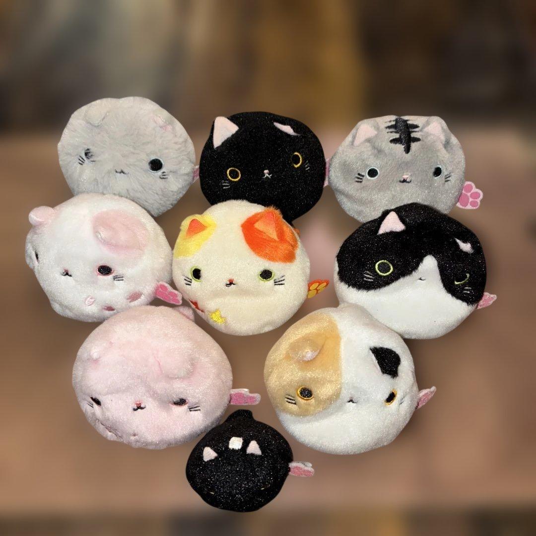 ねこだんご 色々 7体セット 三英貿易 コレクション