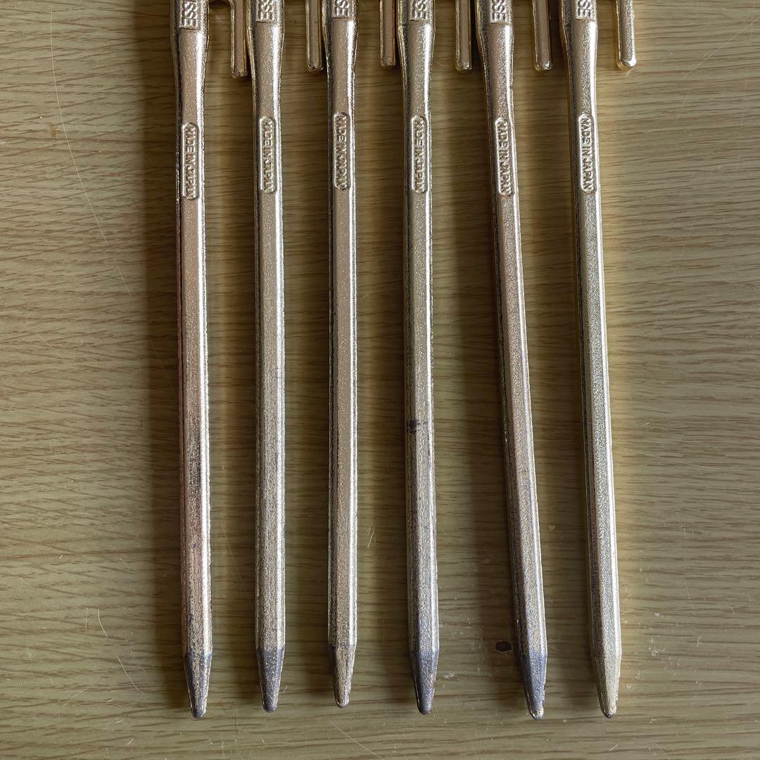 peakのペグハンマーと鍛造ペグ6本セット