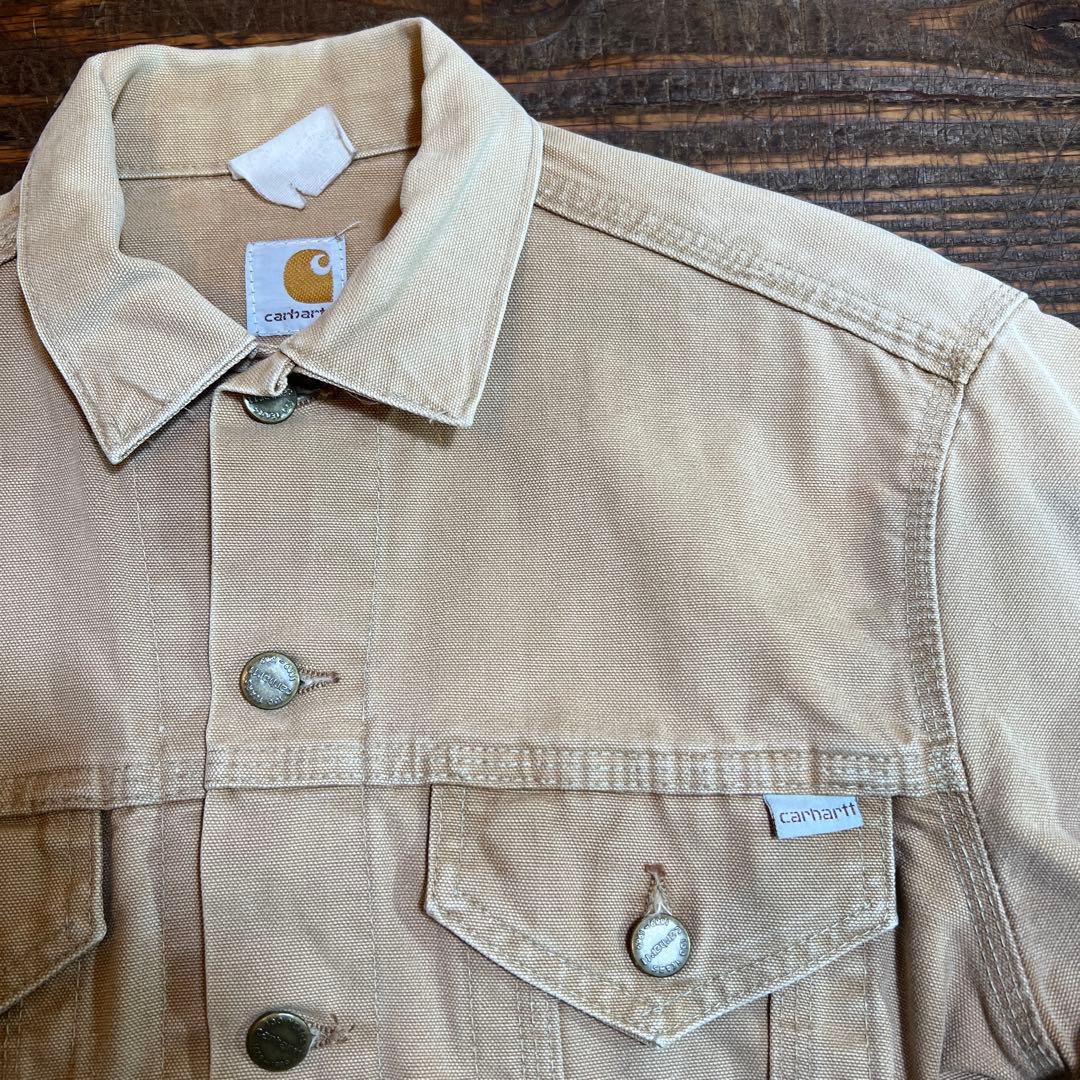 carhartt 80s 裏地なし トラッカージャケット カーハート 100周年