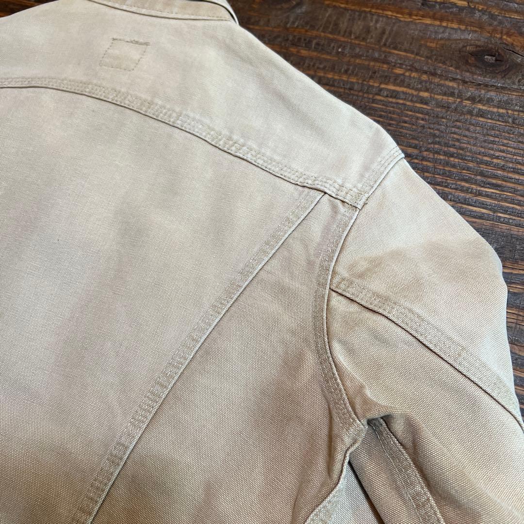 carhartt 80s 裏地なし トラッカージャケット カーハート 100周年