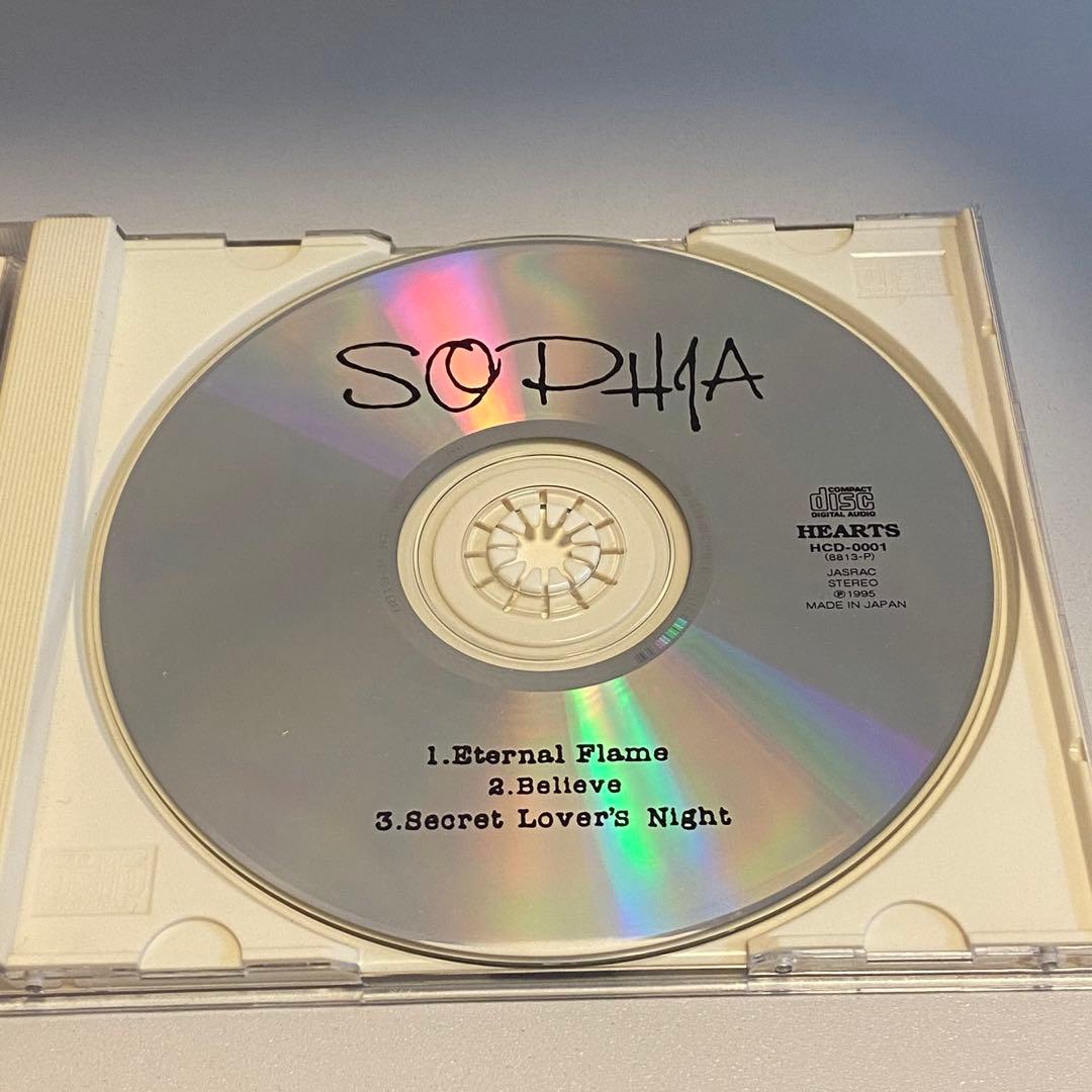 SOPHIA CD インディーズ2ndプレス　ライブ会場抽選あたり品付き