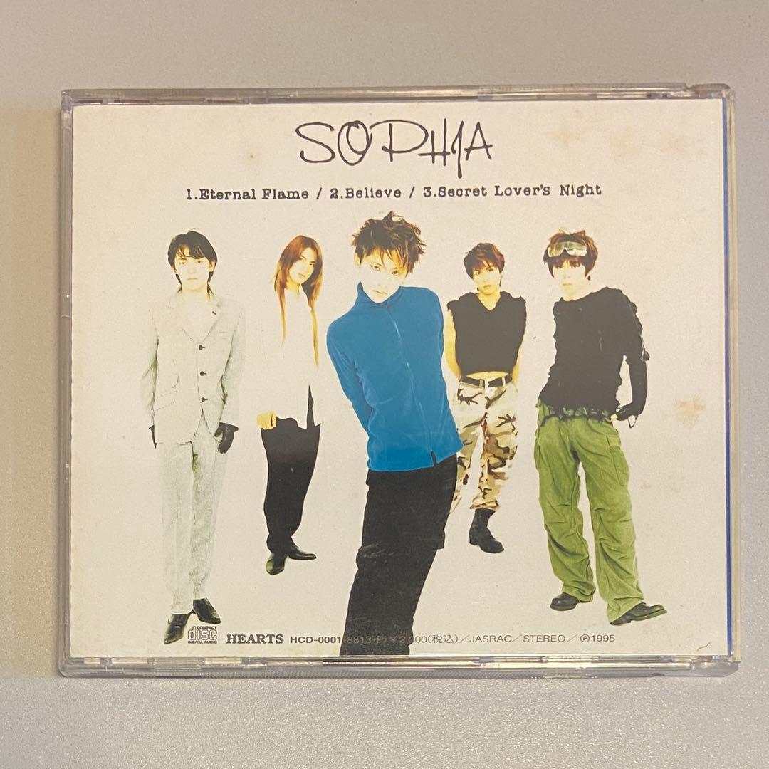 SOPHIA CD インディーズ2ndプレス　ライブ会場抽選あたり品付き