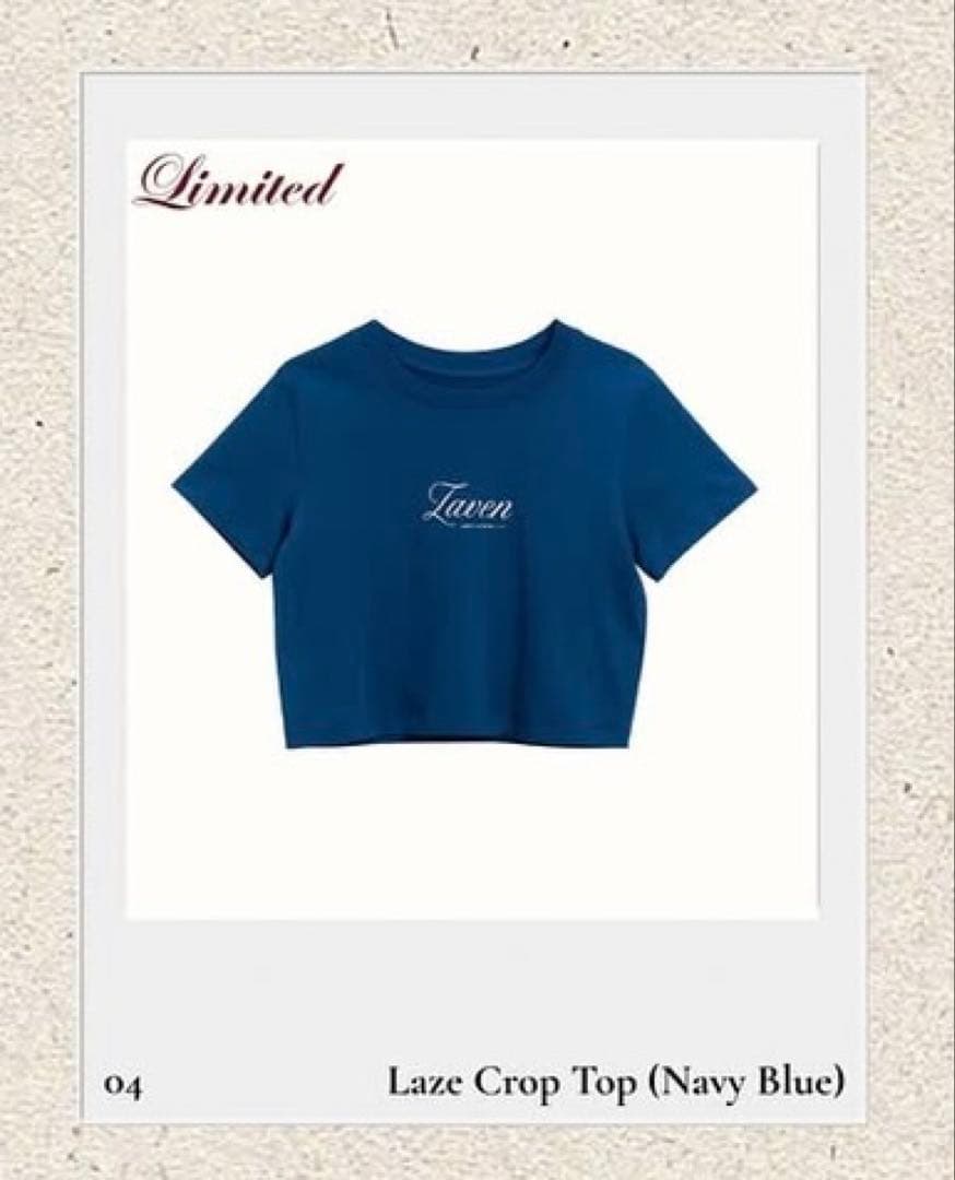 LYKN William ウィリアム　ZAVEN ＴシャツＭ　会場限定ネイビー