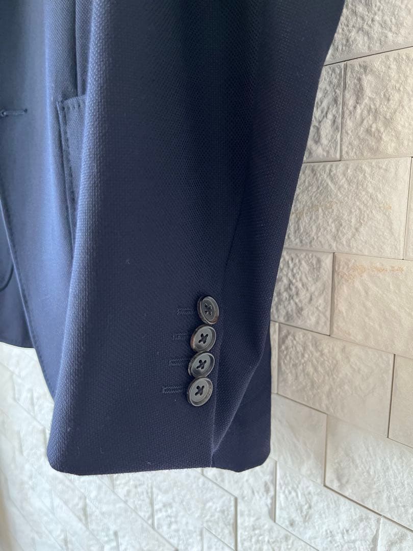 【美品】RING JACKET ネイビー テーラードジャケット