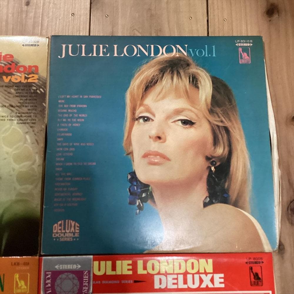 ジュリーロンドン【4枚】RF0110-18　ジャズ　 JULIE LONDON