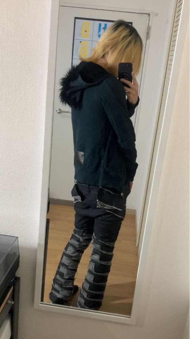 issey miyake 02aw ロールテープ　naoki 再構築 パンツ