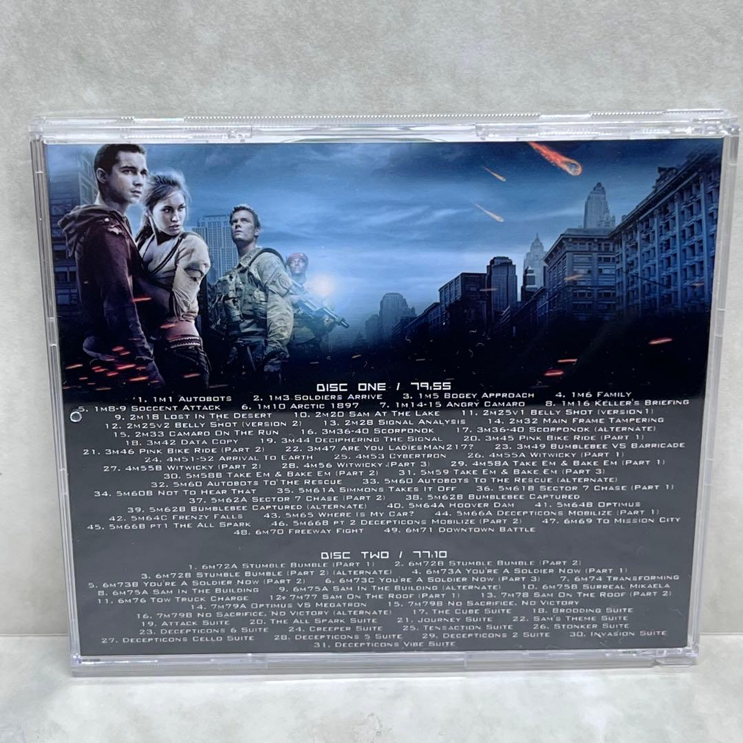 トランスフォーマー レコーディングセッション盤 サウンドトラック 2CD スコア