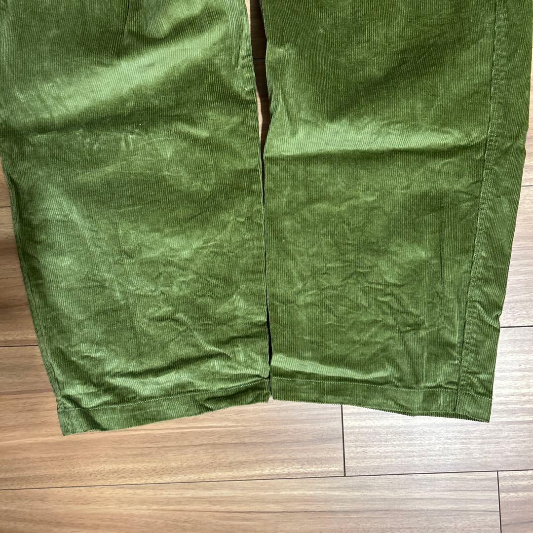 SPECIAL GUEST K.K. corduroy pants グリーン