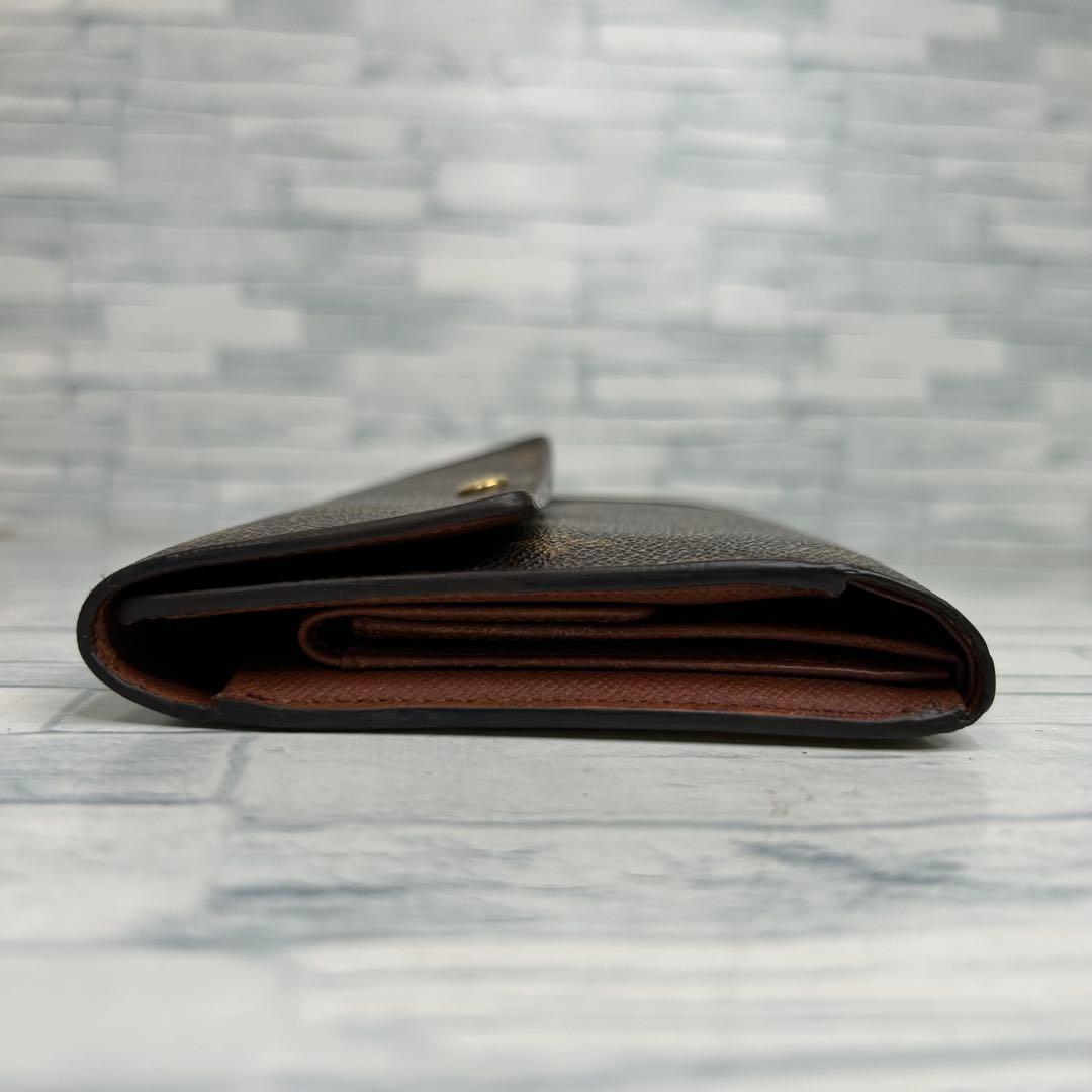 極上美品　60 ルイヴィトン三つ折り財布　モノグラム　in8