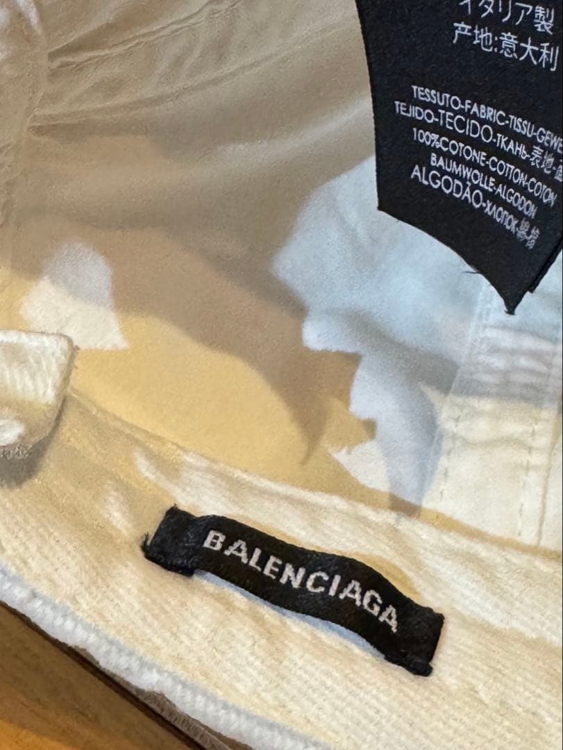 BALENCIAGA バレンシアガ ロゴ刺繍 キャップ 正規品