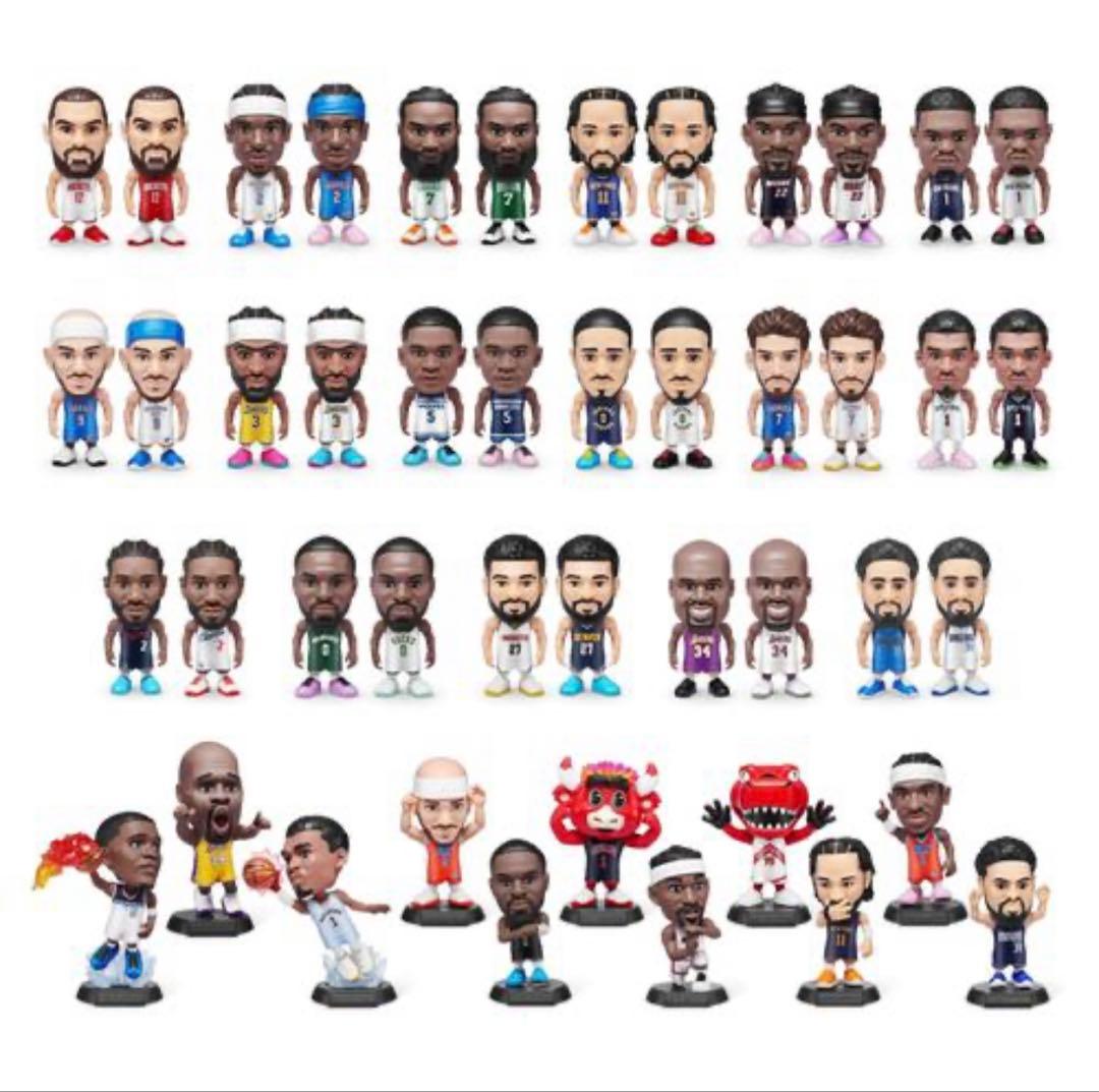5サプライズシリーズ2 NBAボウラーズ　4個セット　おまけ付き（ハーフコート）