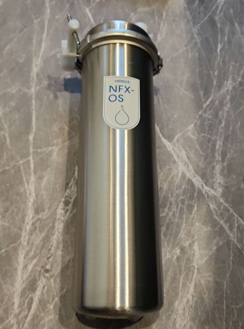 【新品】メイスイNFX-OS 浄軟水器 カートリッジ+フレキパイプ２本と工具付き