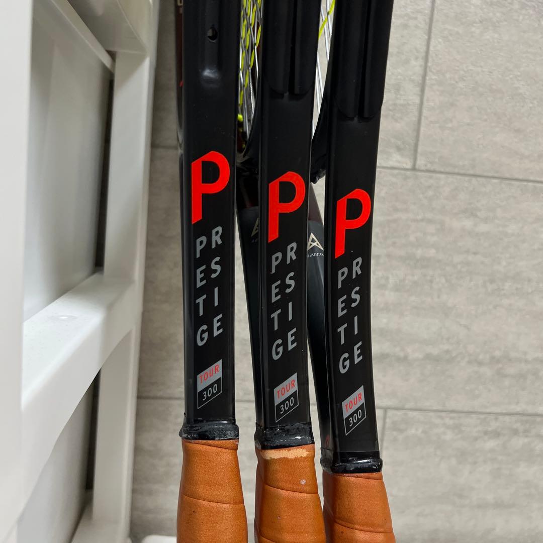 HEAD Prestige Tour G2 3本セット（グロメット1セット付き）