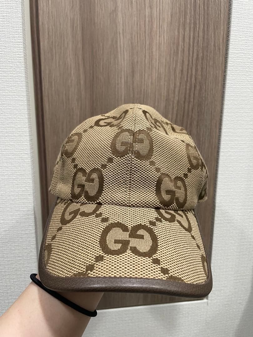 GUCCI グッチ ジャンボGG ベースボールキャップ　モノグラム
