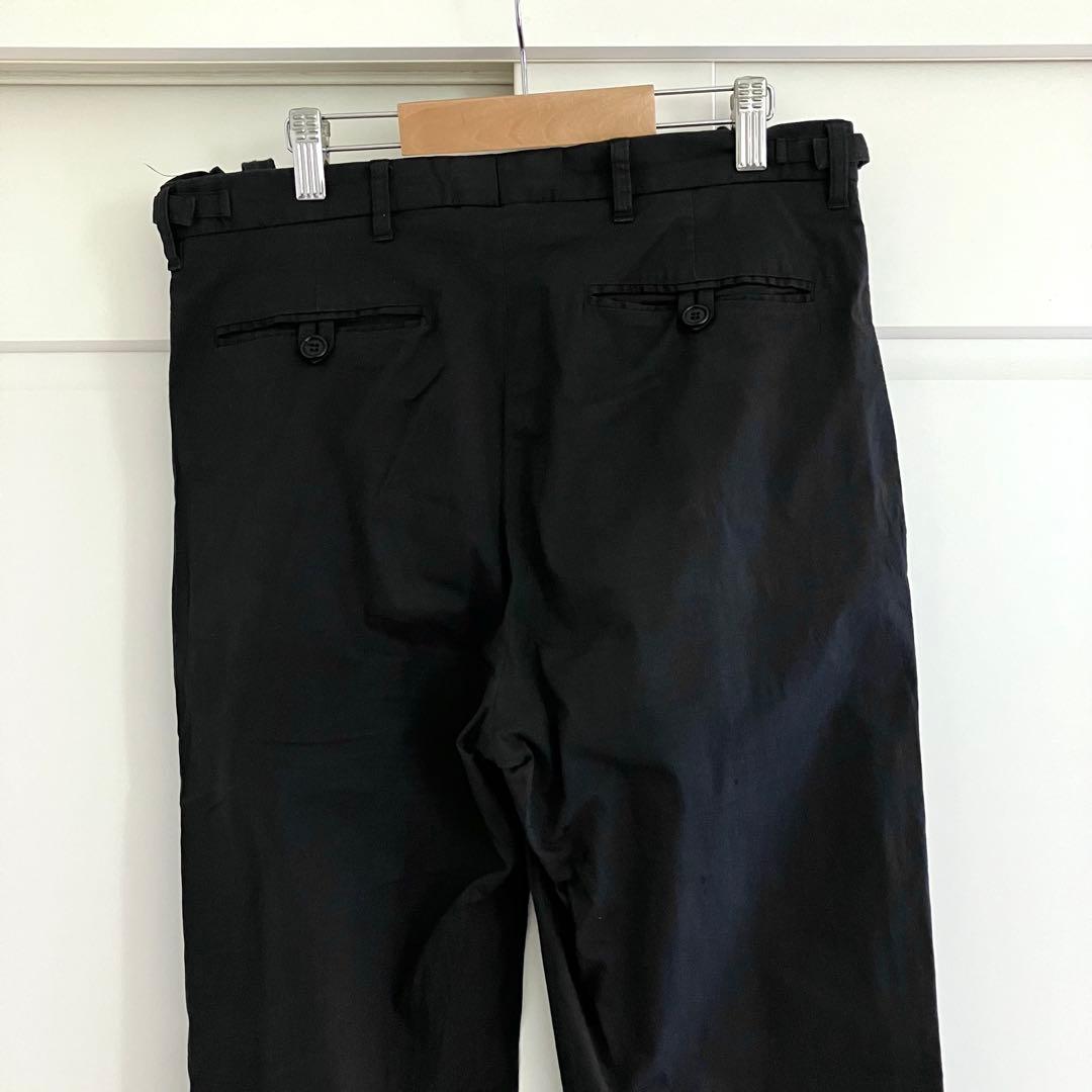 HELMUT LANG テーパードパンツ 46 ブラック イタリア アーカイブ