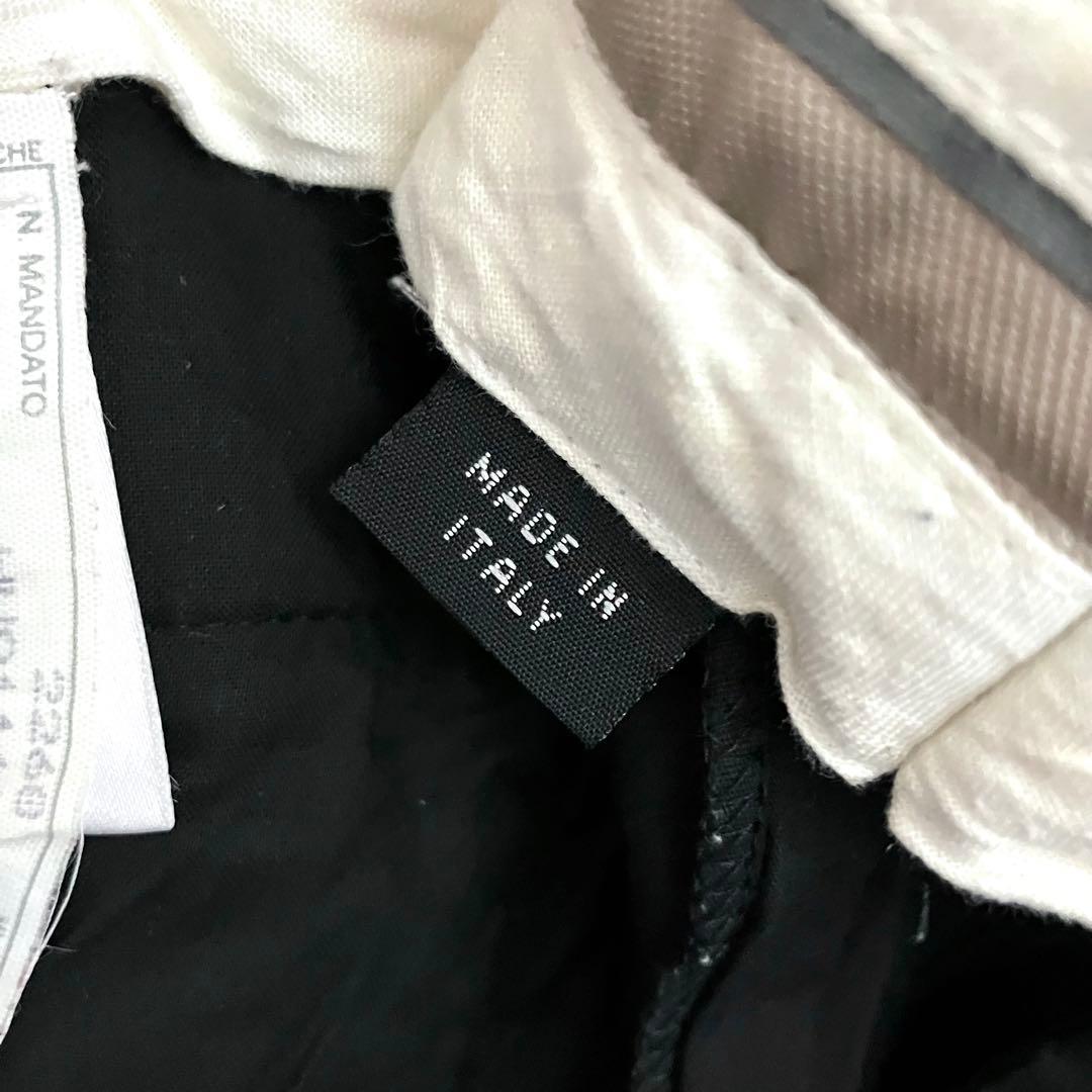 HELMUT LANG テーパードパンツ 46 ブラック イタリア アーカイブ
