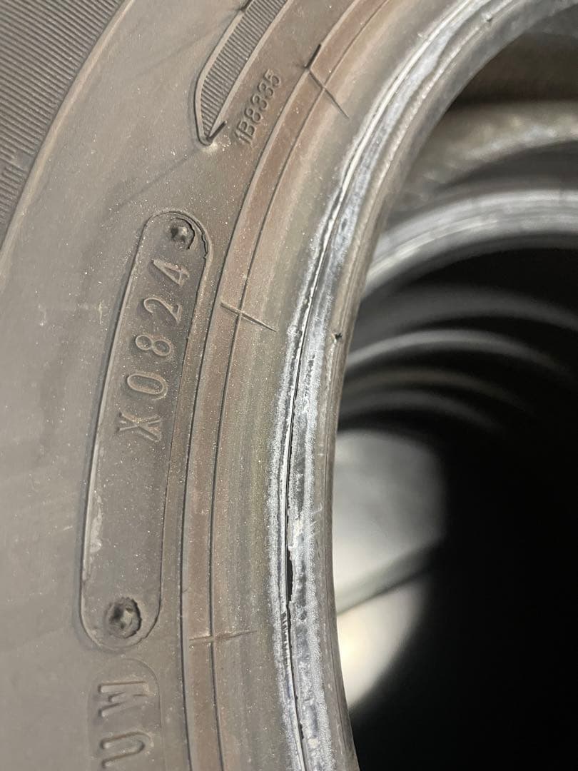 バリ山　4本　165/70R14 ダンロップ　2024年製　送料無料（１部地域除