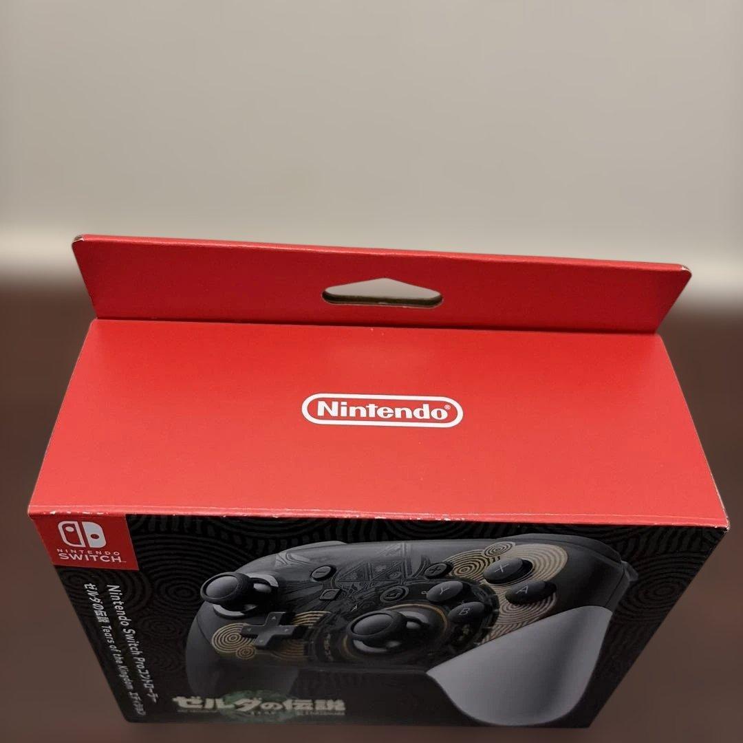 Switch プロコン ゼルダの伝説 ティアーズ オブ ザ キングダムエディ…