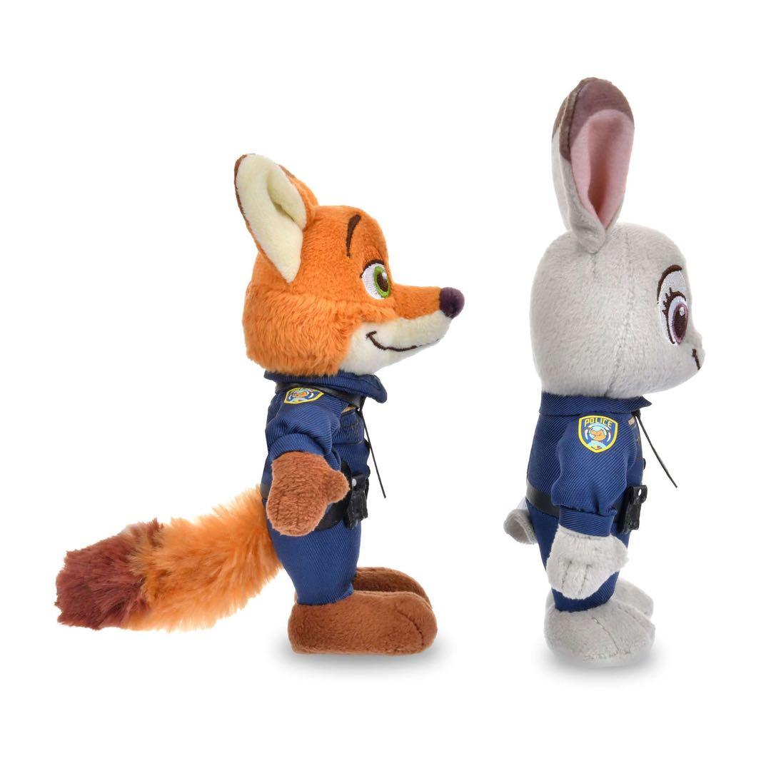 ズートピア ディズニーストア ジュディ ニック ぬいぐるみ 新品未使用