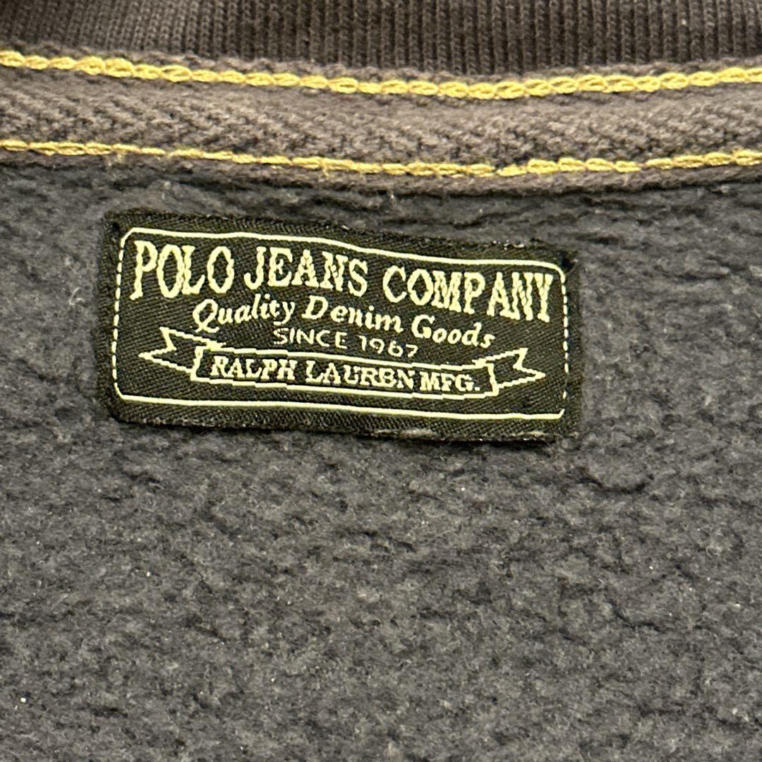 本日発送　ヴィンテージ POLO JEANS フルジップアップスウェット　裏起毛