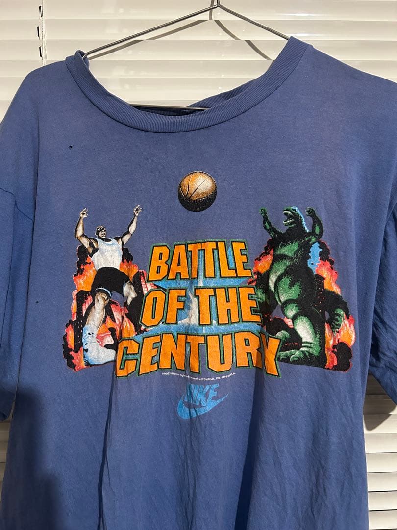 希少 90s NIKE 銀タグ バークレー ゴジラ ヴィンテージ tシャツ