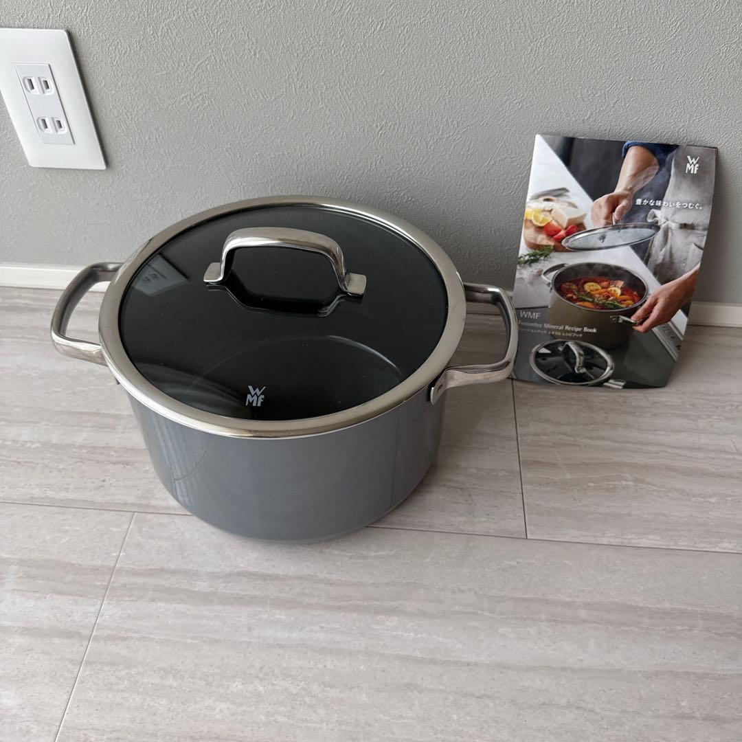 WMF フュージョンテック ハイキャセロール 24cm プラチナム