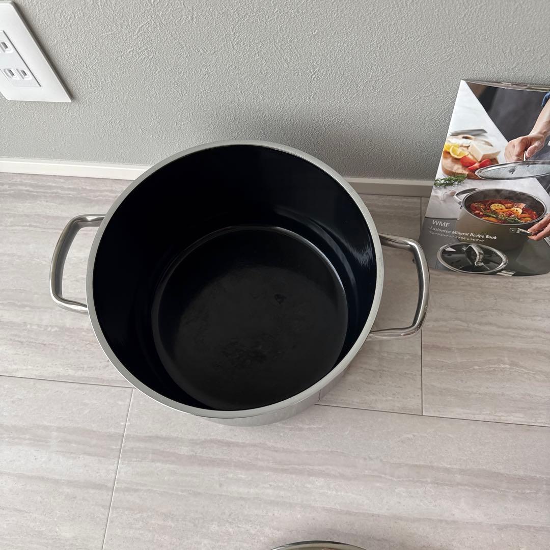 WMF フュージョンテック ハイキャセロール 24cm プラチナム