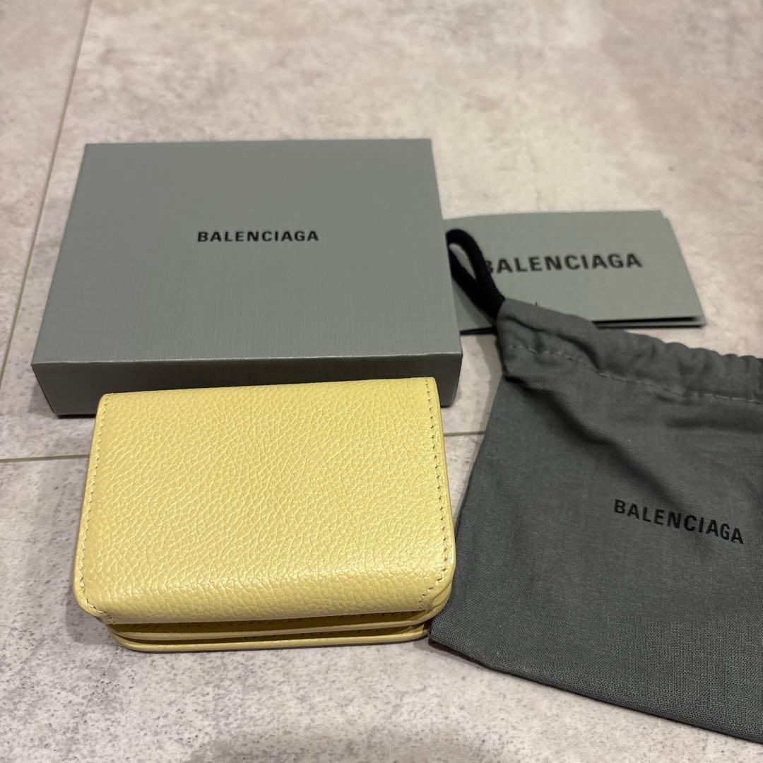 BALENCIAGA バレンシア 希少 三つ折り財布