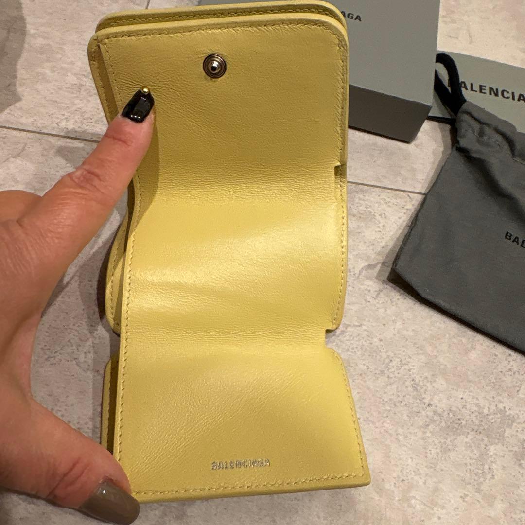 BALENCIAGA バレンシア 希少 三つ折り財布