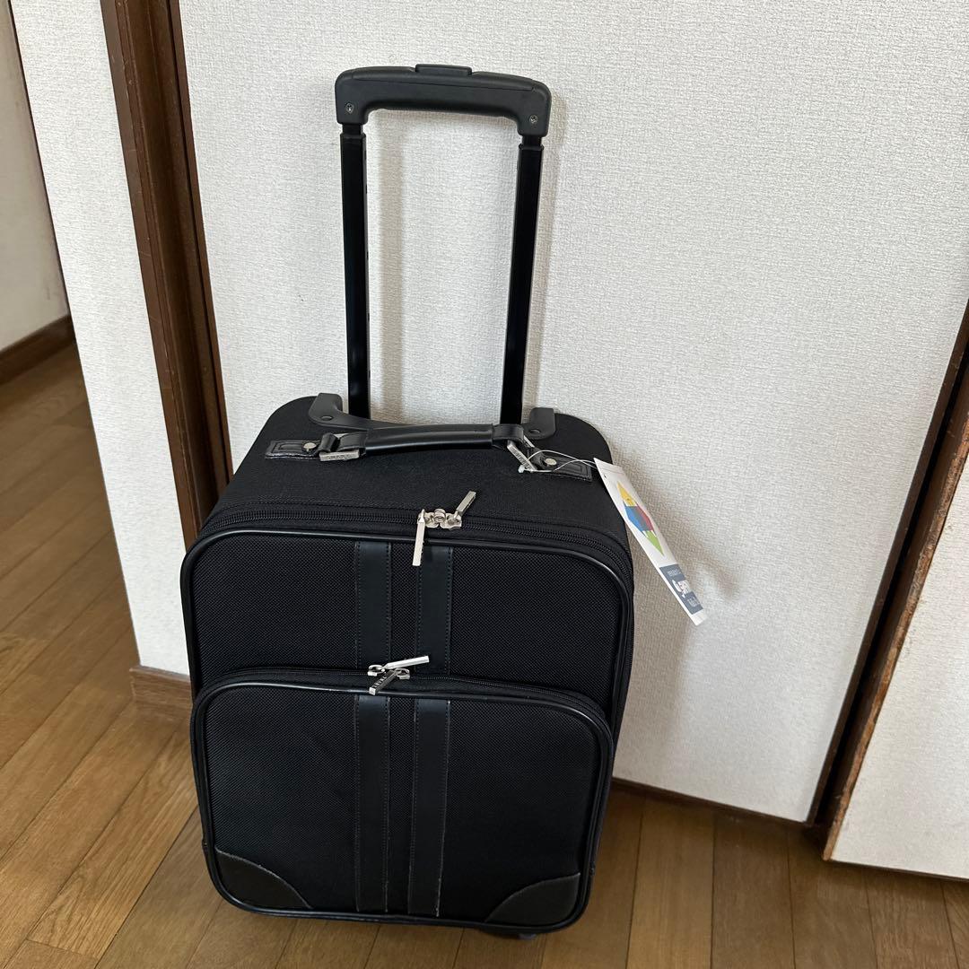 【最終値下げ！美品】SWANY キャリーバッグ　ブラック