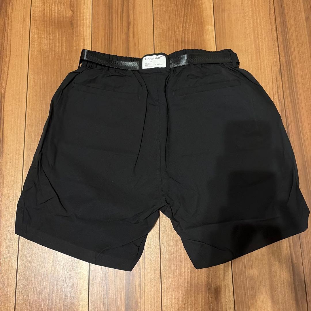 cph/golf SIDE SLIT SHORTS サイズM ブラック