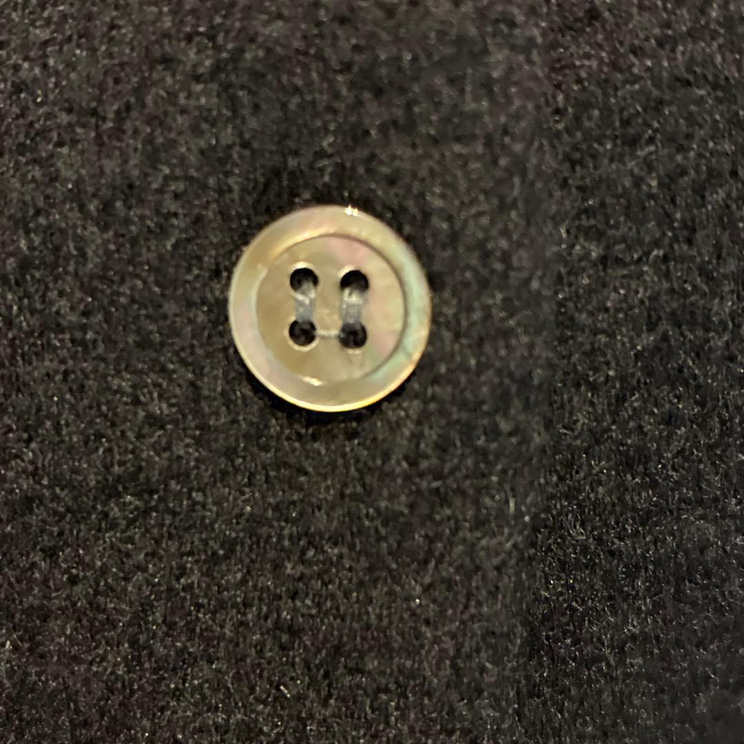 PLAY ハート刺繍 ブラックカーディガン