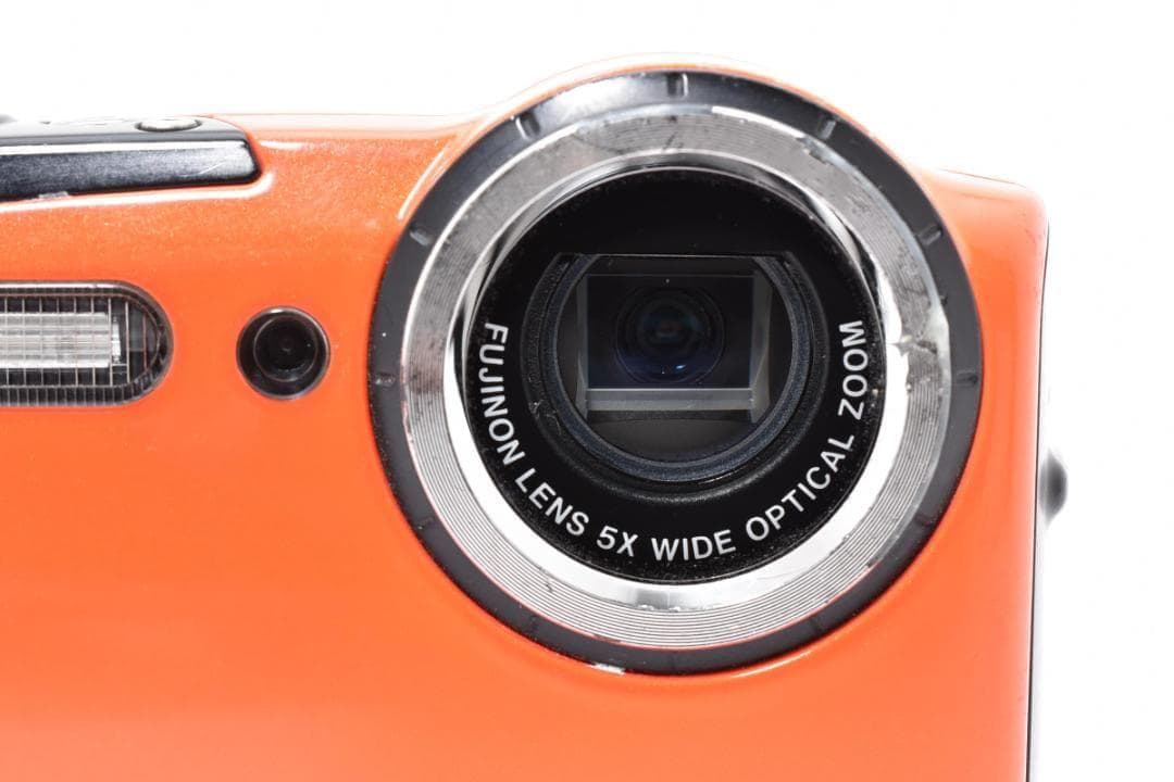 オレンジ 防水 FUJIFILM FINEPIX XP70