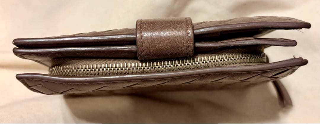 AYANA⭐︎Bottega Veneta ピンクベージュ二つ折り財布