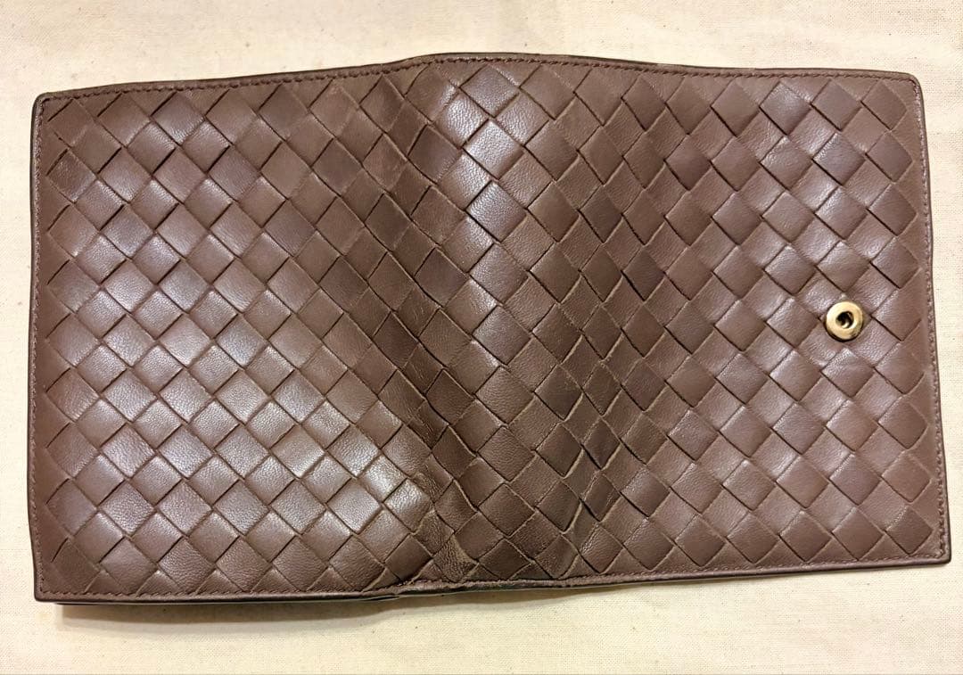AYANA⭐︎Bottega Veneta ピンクベージュ二つ折り財布