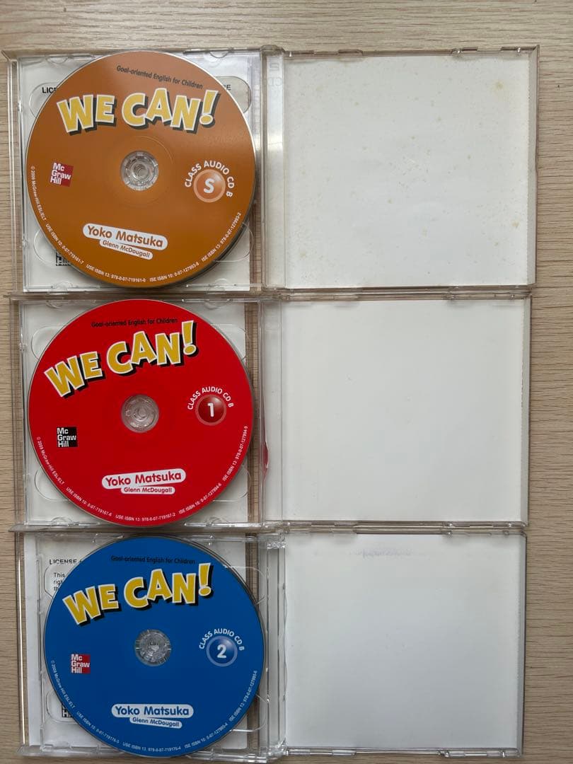 WE CAN! 英語教材フルセット 指導書CDカードポスター付