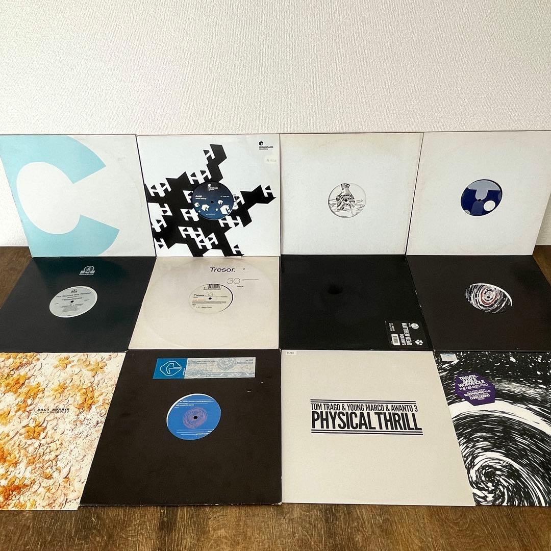 12inchレコード380枚セット (テクノ/ハウス)