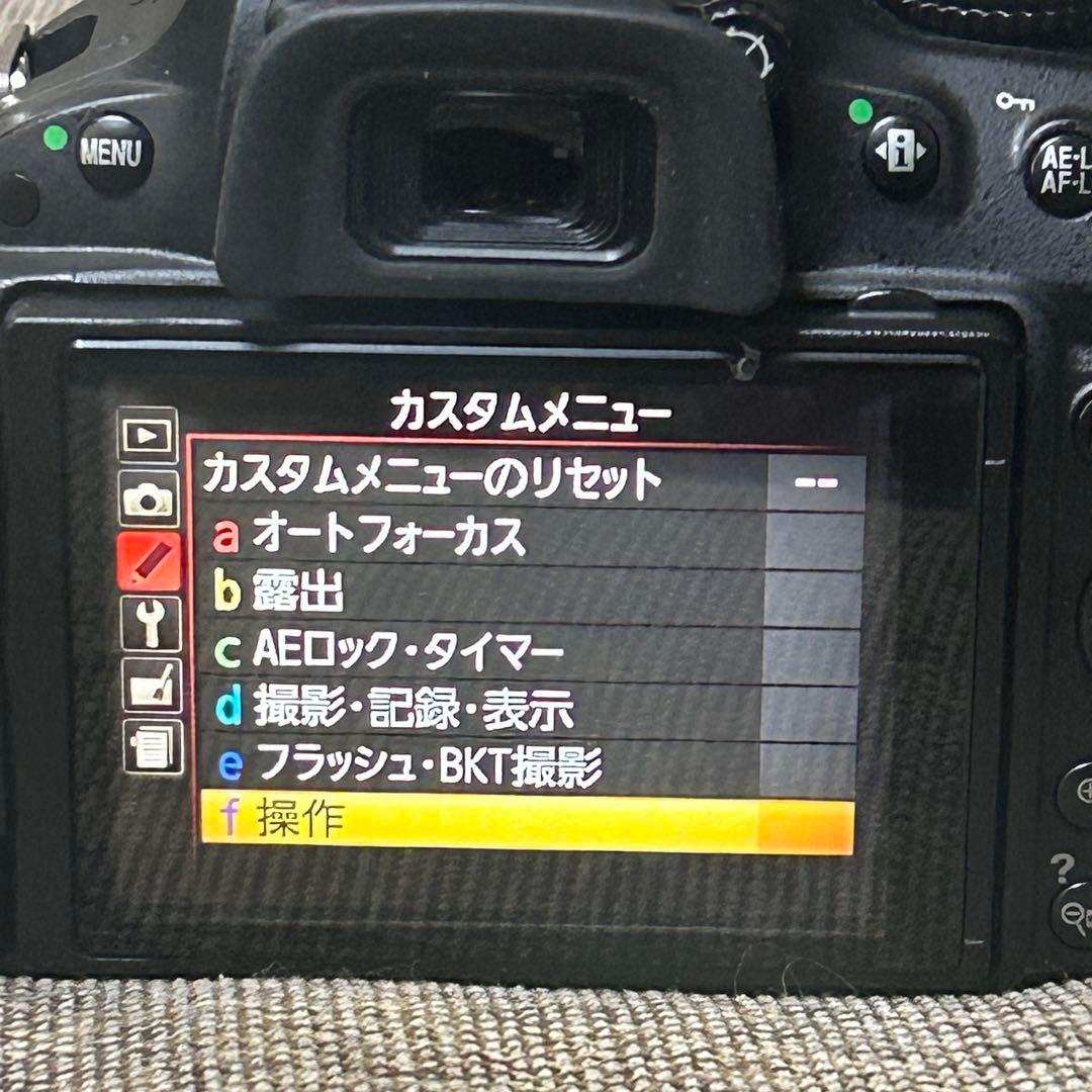 【稼働品】Nikon D5100 レンズキット　シャッター回数 5218