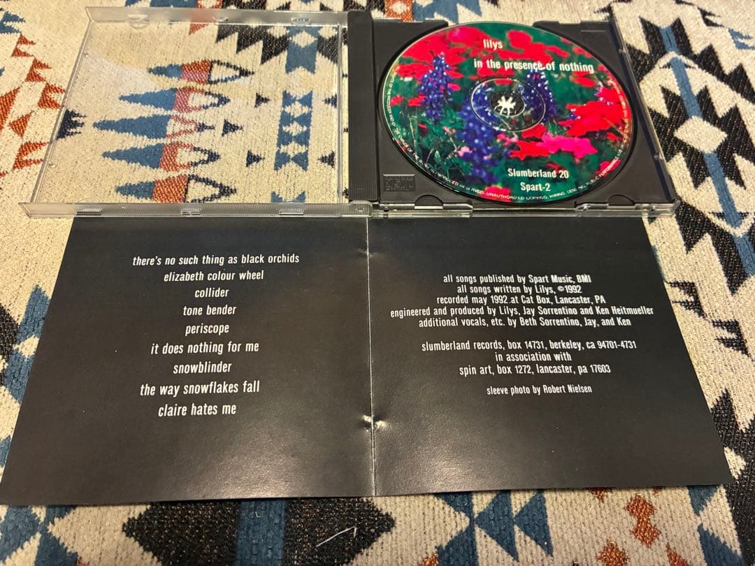 洋楽 Lilys in the presence of nothing