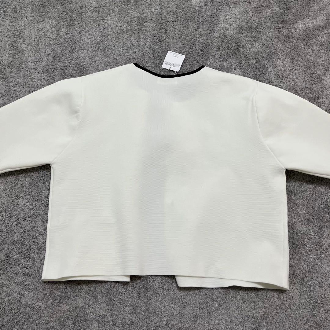 ⭐︎新品未使用⭐︎NOLLEY'S(ノーリーズ) ミラノリブ半袖ジャケット