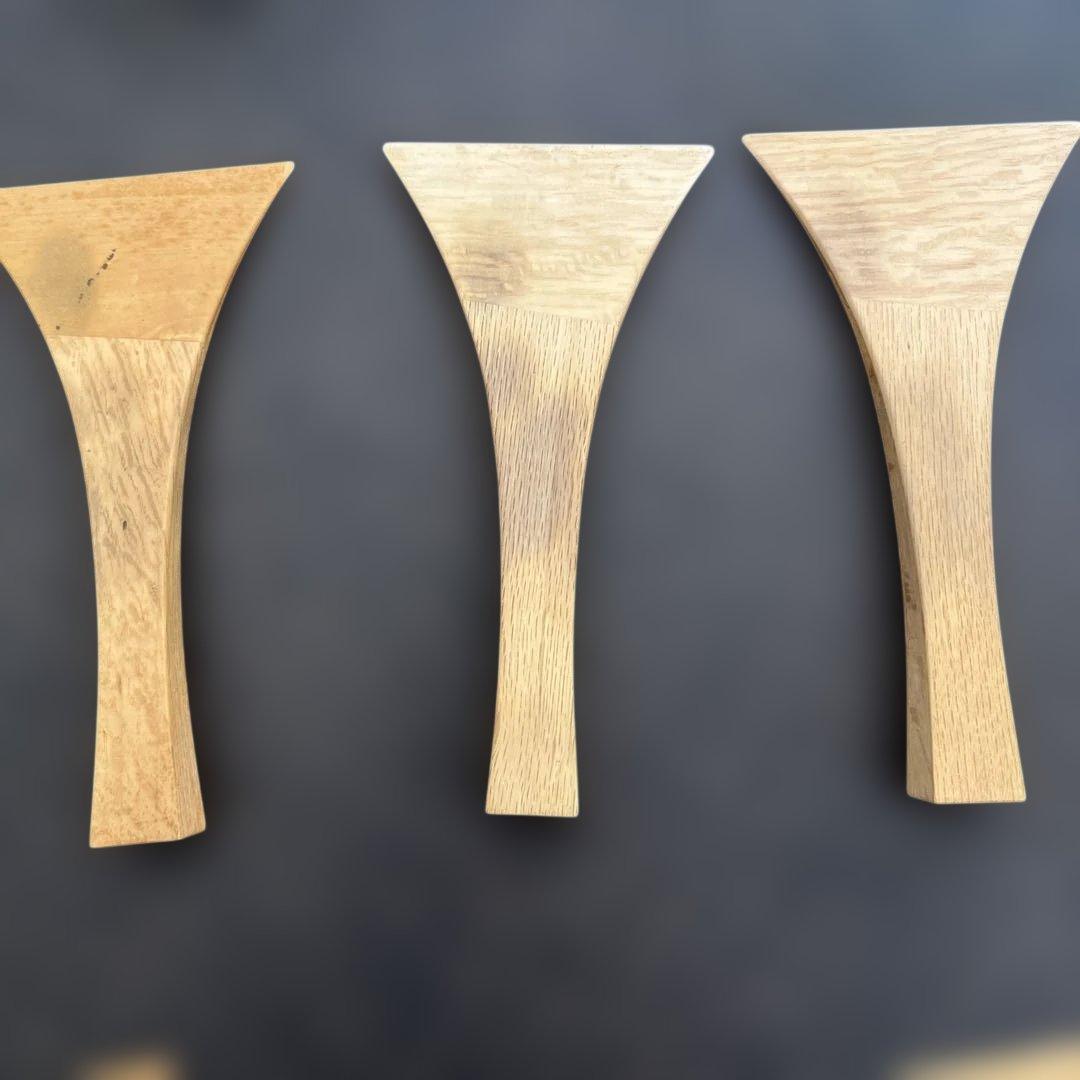 木製三味線バチ 6本セット