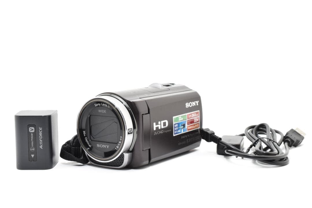 良品）Sony HDR-CX430Vビデオカメラ 動作確認済#2542