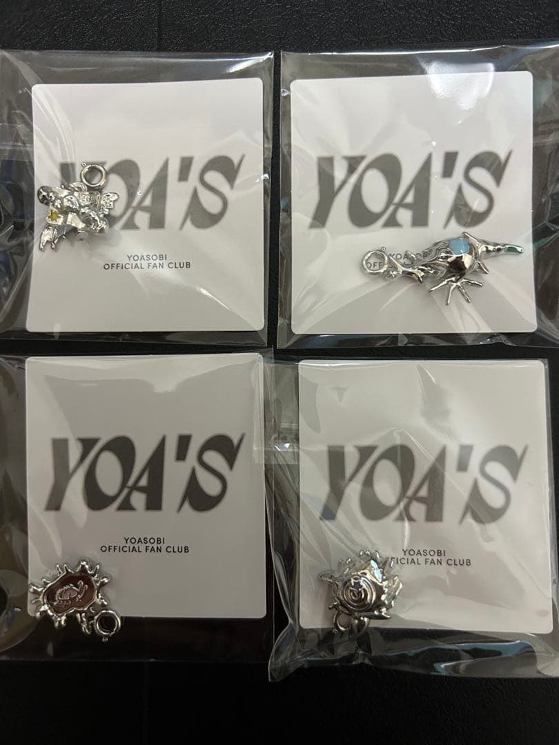 YOASOBI チャーム YOA'S 会員 継続特典 4種　BOOKMARKER