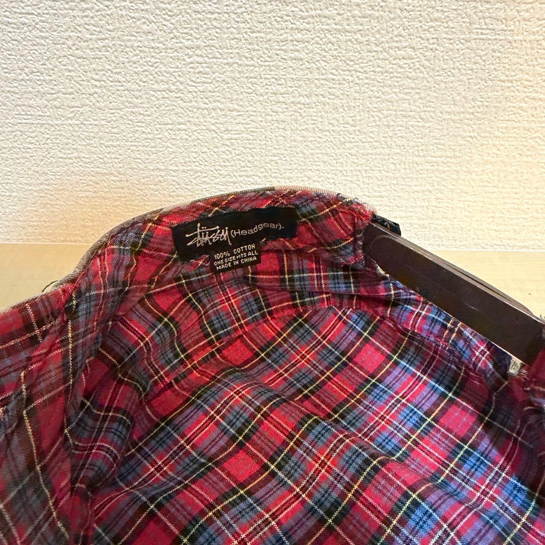 00s STUSSY ワークキャップ　迷彩　カモ柄　ステューシー