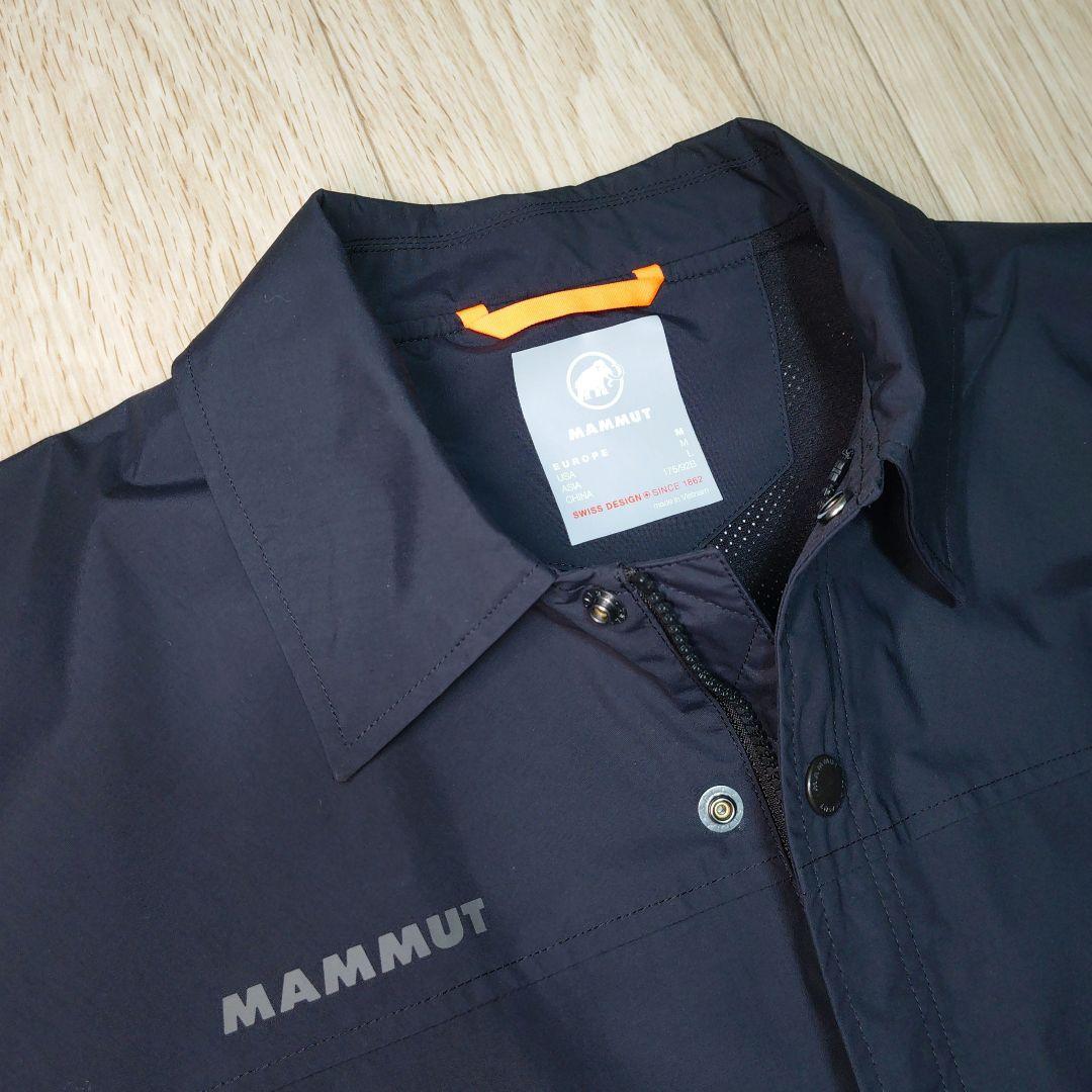 MAMMUT ユーティリティ　コーチジャケット　アジアンフィット　ブラック