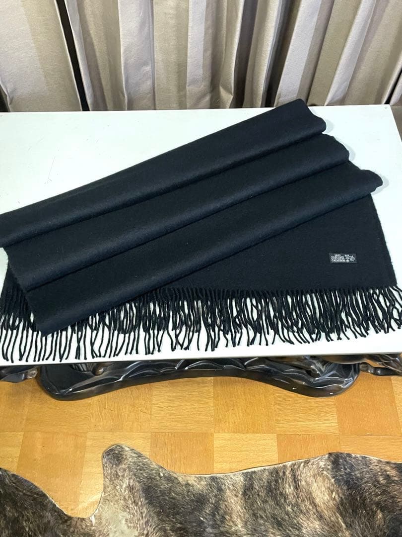 再値下　美品　カシミア100% 大判ストール